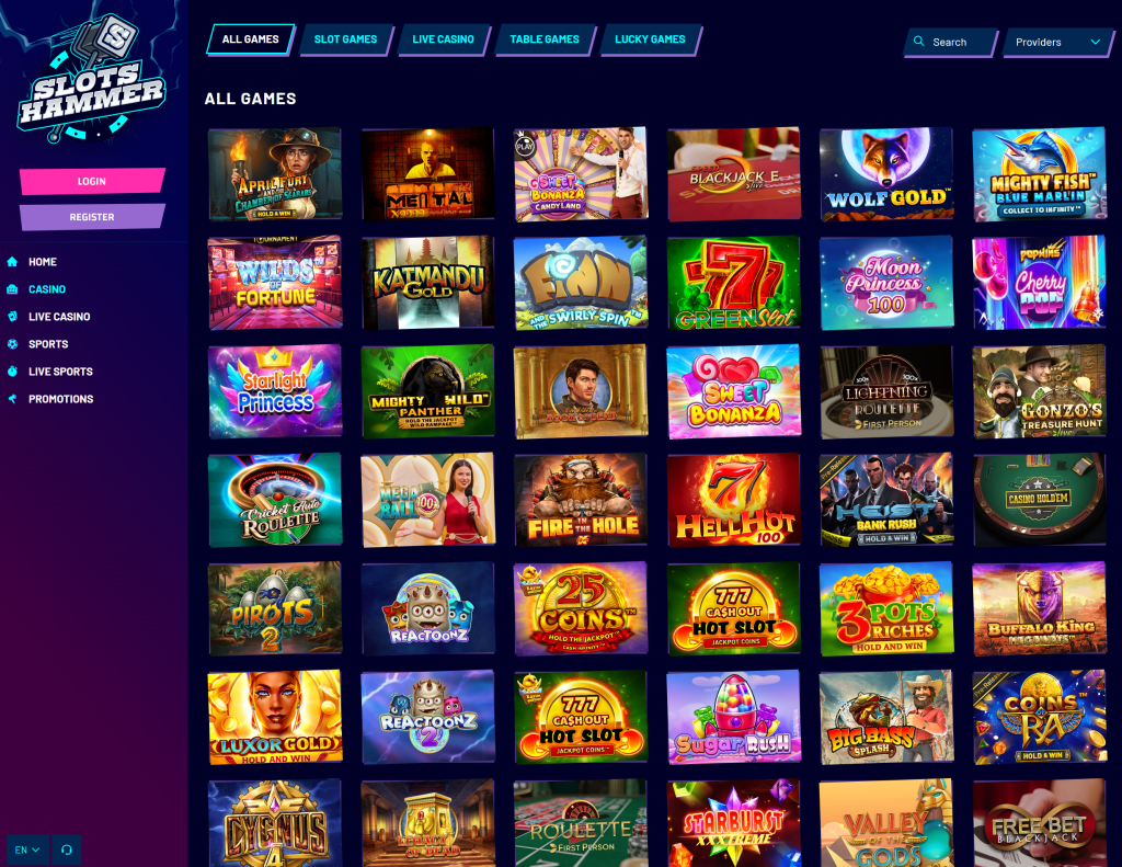 Slots Hammer Casino Games